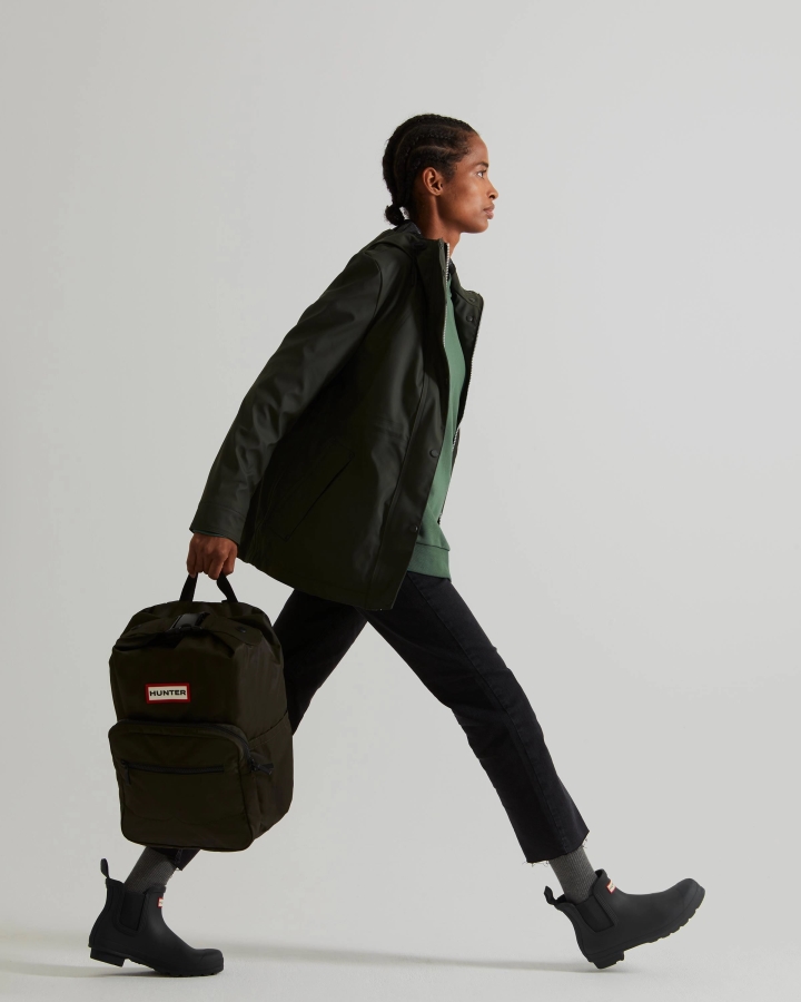 Hunter Women's Lightweight Waterproof Jacket Dark Olive [HUNTERNZSKU325