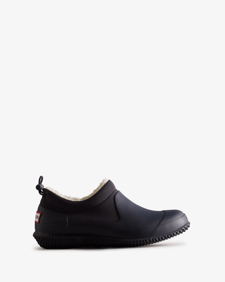 Hunter Women's Insulated Vegan Shearling Shoe Hunter Navy