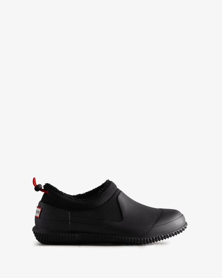 Hunter Women's Insulated Vegan Shearling Shoe Black