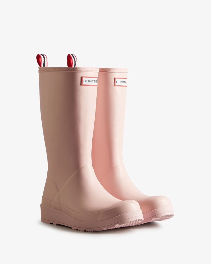 Hunter Women's Play Tall Rain Boots Azalea Pink