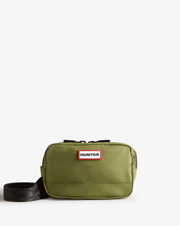 Hunter Nylon Keeper Phone Pouch Utility Green