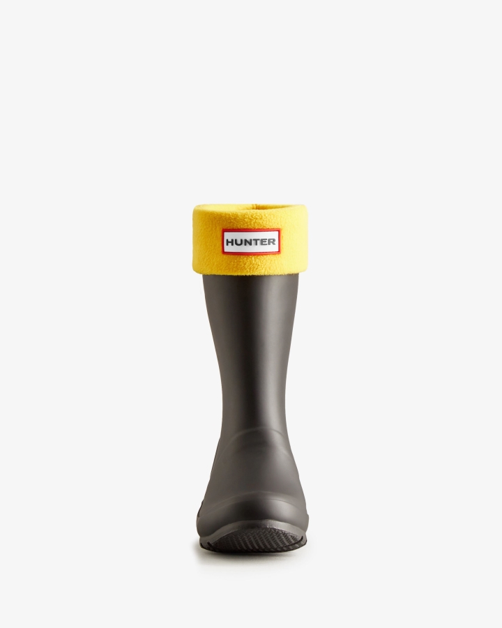 Hunter Kids Boot Socks Yellow