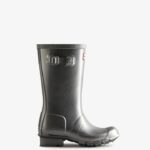 Hunter Big Kids (5-11 Years) Cosmic Rain Boots Silver