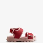 Hunter Big Kids (5-9 Years) Mesh Outdoor Walking Sandals Rowan Pink-Azelea Pink