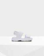 Hunter Big Kids (5-9 Years) Outdoor Walking Sandal White - Image 2