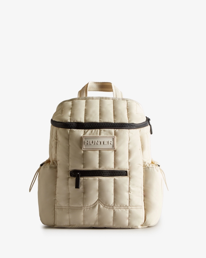 hunter_intrepid_puffer_backpack_white_willow.jpg Hunter Intrepid Puffer Backpack White Willow - Image 1