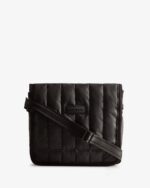 Hunter Intrepid Puffer Mini Messenger Bag Black - Image 2