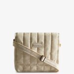 Hunter Intrepid Puffer Mini Messenger Bag White Willow