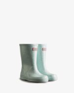 Hunter Kids First (18 Months-8 Years) Giant Glitter Rain Boots Gentle Blue - Image 3