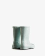 Hunter Kids First (18 Months-8 Years) Giant Glitter Rain Boots Gentle Blue - Image 4