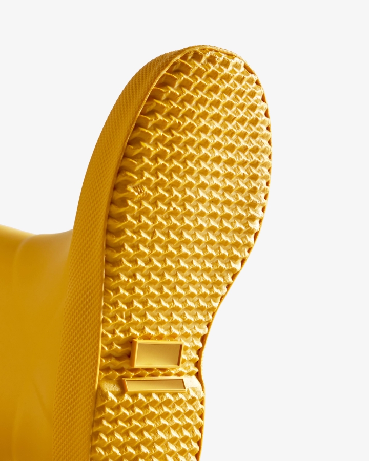 Hunter Kids First (18 Months-8 Years) Grab Handle Rain Boots Yellow - Image 5