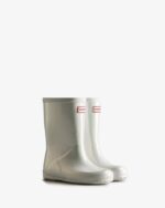 Hunter Kids First (18 Months-8 Years) Nebula Rain Boots Silver - Image 3