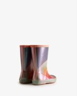 Hunter Kids First (18 Months-8 Years) Nebula Rainbow Rain Boots - Image 4