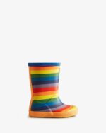 Hunter Kids First (18 Months-8 Years) Rainbow Rain Boots Multicoloured - Image 2