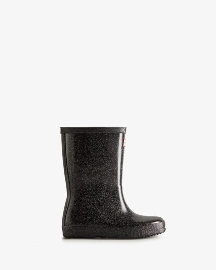 Hunter Kids First (18 Months-8 Years) Starcloud Rain Boots Black Multi