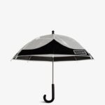 Hunter Kids Moustache Bubble Umbrella Black