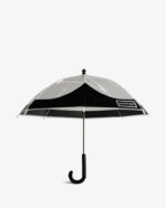 Hunter Kids Moustache Bubble Umbrella Black