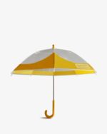 Hunter Kids Moustache Bubble Umbrella Yellow - Image 2