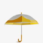 Hunter Kids Moustache Bubble Umbrella Yellow
