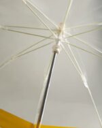 Hunter Kids Moustache Bubble Umbrella Yellow - Image 4