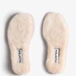 Hunter Kids Shearling Insoles Natural