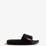 Hunter Men's Adjustable Slides Black