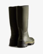 Hunter Men's Balmoral Field Hybrid Tall Rain Boots Dark Olive - Image 4