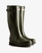 Hunter Men's Balmoral Side Adjustable Rain Boots Dark Olive - Image 3