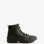Hunter Men's Canvas Desert Commando Boots Arctic Moss Green