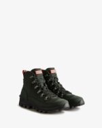Hunter Men's Canvas Desert Commando Boots Arctic Moss Green - Image 3