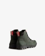 Hunter Men's Canvas Desert Commando Boots Arctic Moss Green - Image 4