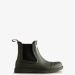 Hunter Men's Commando Chelsea Boots Dark Olive