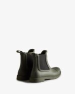 Hunter Men's Commando Chelsea Boots Dark Olive - Image 4