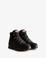 Hunter Men's Explorer Insulated Lace-Up Commando Boots Black - Image 3