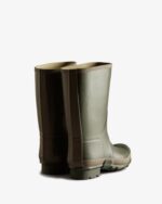 Hunter Men's Gardener Rain Boots Dark Olive-Clay - Image 4