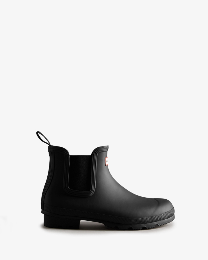 hunter_mens_insulated_chelsea_boots_black.jpg Hunter Men's Insulated Chelsea Boots Black - Image 1