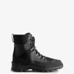 Hunter Men's Insulated Recycled Polyester Commando Boots Black