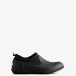 Hunter Men's Insulated Vegan Shearling Shoe Black