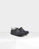 Hunter Men's Insulated Vegan Shearling Shoe Hunter Navy - Image 3