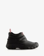 Hunter Men's Intrepid Insulated Ankle Snow Boots Black