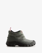 Hunter Men's Intrepid Insulated Ankle Snow Boots Urban Grey-Black