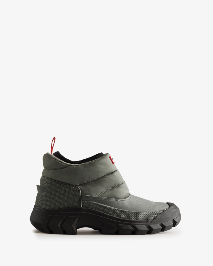 hunter_mens_intrepid_insulated_ankle_snow_boots_urban_grey_black.jpg Hunter Men's Intrepid Insulated Ankle Snow Boots Urban Grey-Black - Image 1