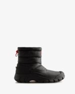 Hunter Men's Intrepid Insulated Short Snow Boots Black - Image 2