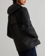 Hunter Men's Lightweight Waterproof Jacket Black - Image 5