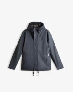 Hunter Men's Lightweight Waterproof Jacket Navy - Image 3