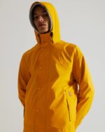 Hunter Men's Lightweight Waterproof Jacket Yellow - Image 3