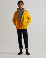 Hunter Men's Lightweight Waterproof Jacket Yellow - Image 4