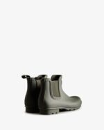 Hunter Men's Original Chelsea Boots Dark Olive - Image 4