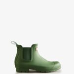Hunter Men's Original Chelsea Boots Fell Green