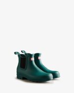 Hunter Men's Original Chelsea Boots Loch Awe Blue - Image 3